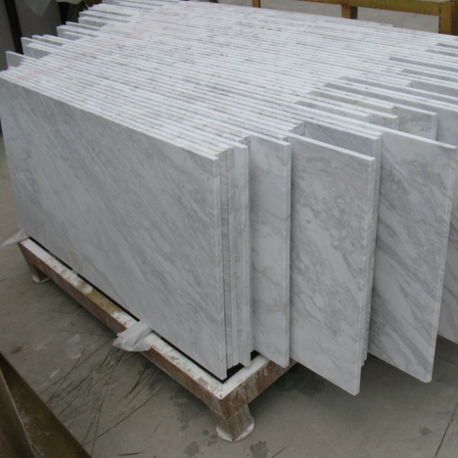 Volakas marble countertop